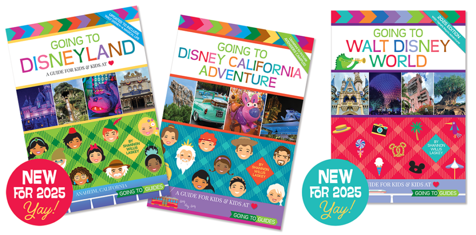 going to disneyland book and going to disney california book and going to walt disney world book